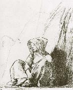 Jean Francois Millet, The Girl in front of the haystack